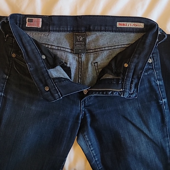 True Religion Dark Wash Jeans(Hemmed) - Picture 3 of 3